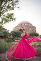 Hot Pink Formal Maxi