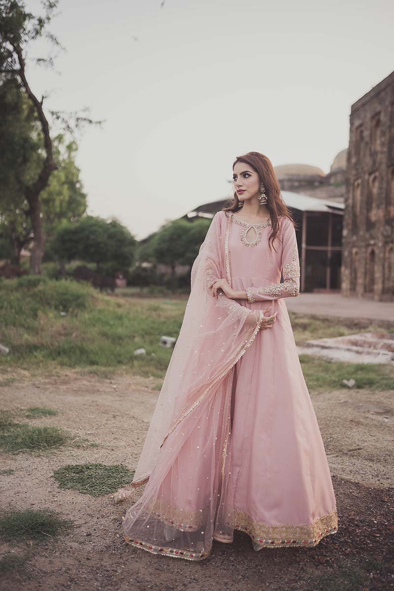 Light Pink Formal Maxi - HANDMADE